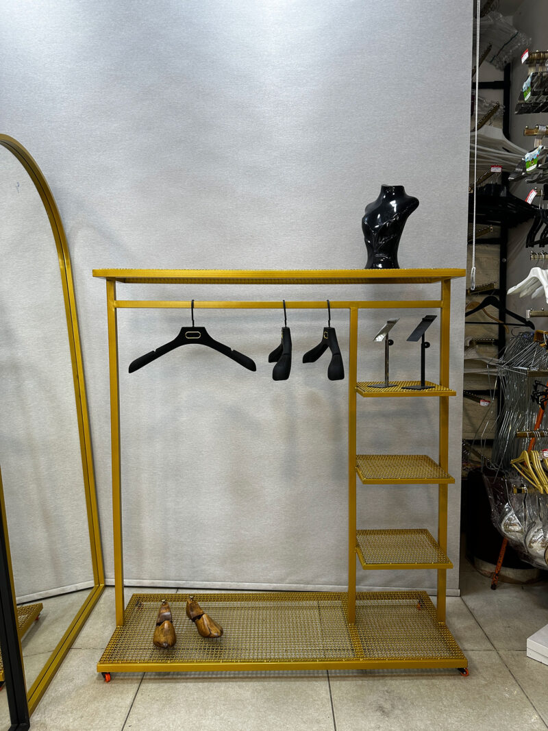 رگال لباس جوشی طبقه توری فلزی طلایی AB34