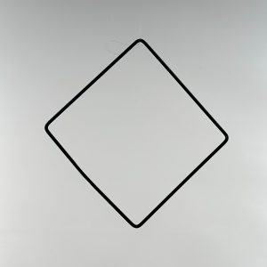 آویز شال فلزی مربعی