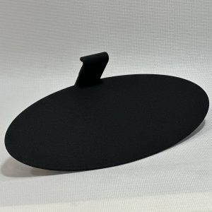 جاکفشی فلزی بیضی مش مشکی