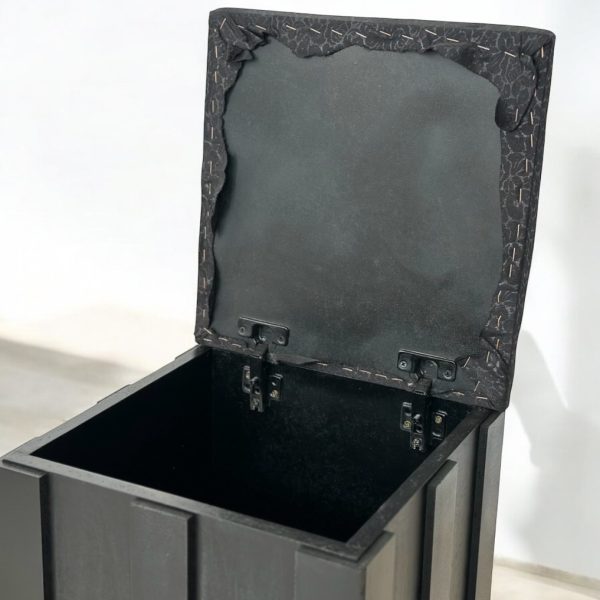 پاف صندوقی یکنفره چوبی - Image 5