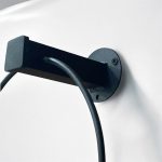 آویز شال فلزی گرد مشکی - Image 4