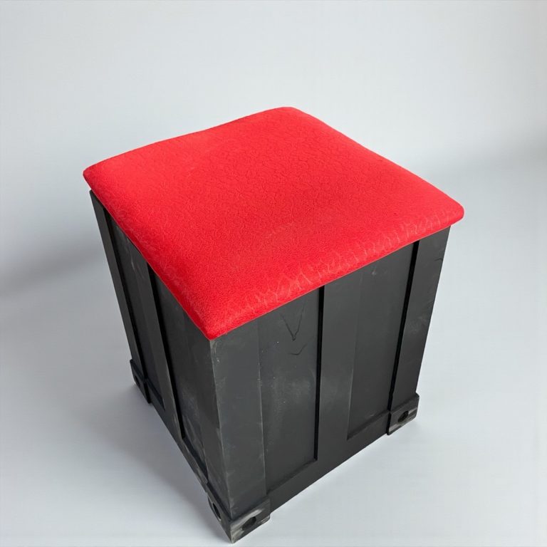 پاف صندوقی یکنفره چوبی - Image 7