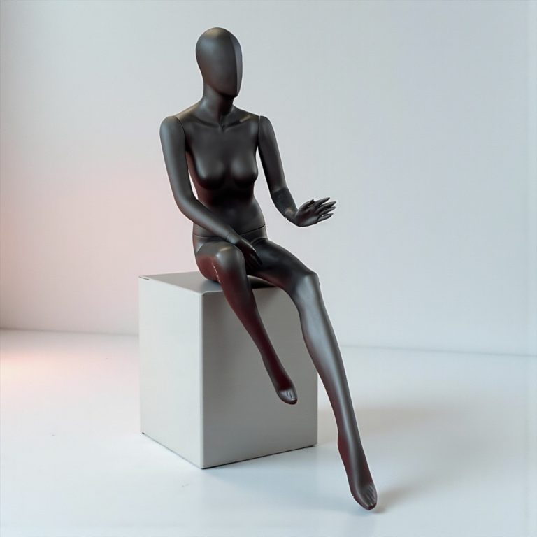 مانکن کامل زنانه نشسته MN111 - Image 1