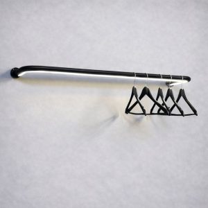 رگال لباس دیواری یو نئون دار D113