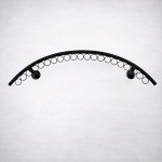 رگال لباس دیواری طرح اخم D102