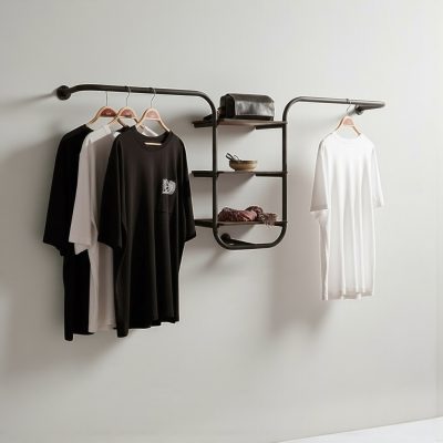 رگال لباس بالدار وسط طبقه دیواری D115