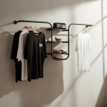 رگال لباس بالدار وسط طبقه دیواری D115 - Image 3