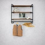 رگال لباس دیواری سه طبقه D116