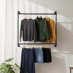 رگال لباس دیواری دو طبقه D117 - Image 4