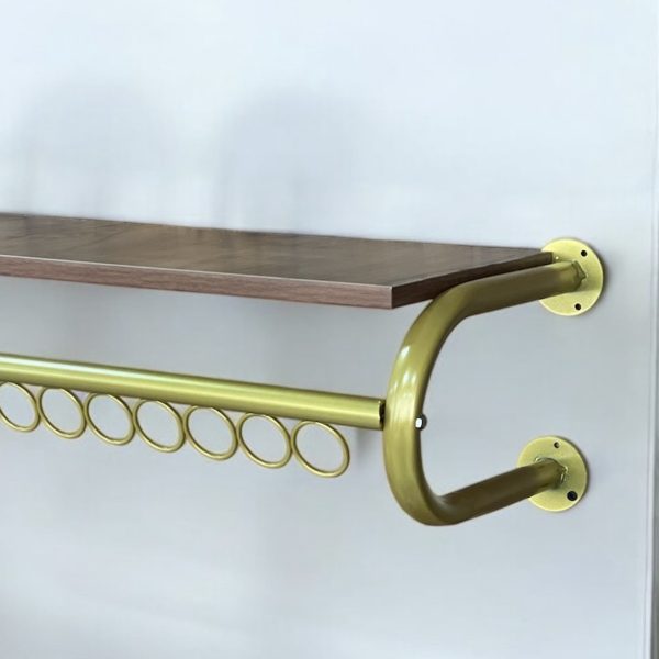 رگال لباس دیواری روچوب زیرحلقه طلایی D108 - Image 2
