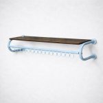 رگال لباس دیواری روچوب زیرحلقه سفید D108