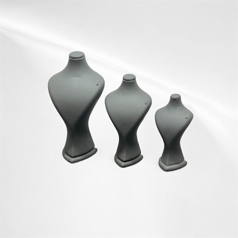 مانکن جواهرات چرم مدل قلب - Image 5