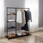 رگال لباس ایستاده کف چوب داخل طبقه C119 MDF - Image 3