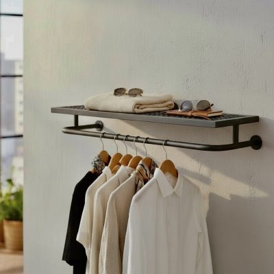 رگال لباس روتوری لوزی بدون حلقه مشکی D119