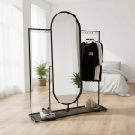 رگال آینه دار کف توری AM117 امین شلف - Image 7