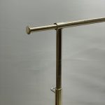 رگال فانتزی لوله ای یک طبقه طلایی _ چرخ دار S119 - Image 2