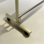 رگال فانتزی لوله ای یک طبقه طلایی _ چرخ دار S119 - Image 3