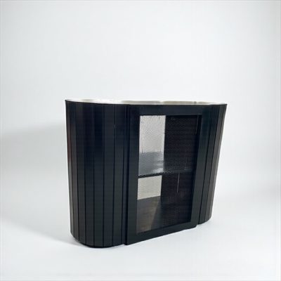 میز پیشخوان کانتینری مشکی p112