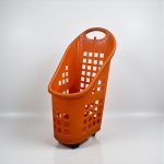 چرخ خرید پلاستیکی فروشگاهی 75 لیتری - Image 2