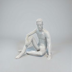 مانکن کامل مردانه نشسته MN147