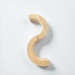 حلقه شال گرد چوبی مگنتی - Image 2