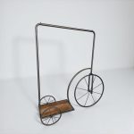 رگال لباس ایستاده مدل گاری 3چرخ