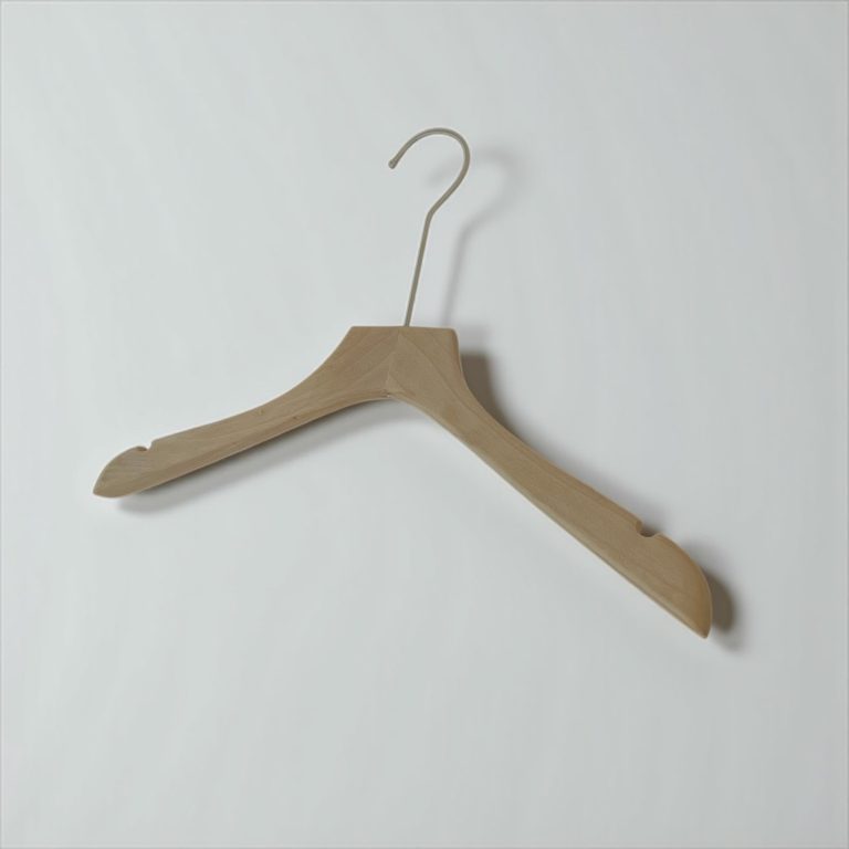 چوبکار لباس چوبی خودرنگ 2سانتی زنانه وارداتی ch203 - Image 1