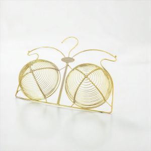 چوبکار کاپ سینه فلزی طلایی وارداتی ch198