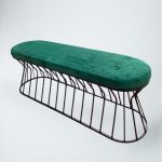 پاف فلزی سه نفره