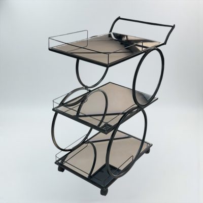 میز بار سه طبقه فلزی