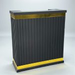 پیشخوان مربعی جلو طلایی p124 - Image 2