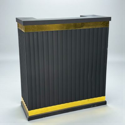 پیشخوان مربعی جلو طلایی p124