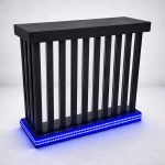 پیشخوان آینه و نئون دارp123