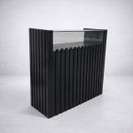 میز پیشخوان رو شیشه طول p120