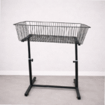 سبد حراجی تنظیمی یک طبقه مشکی