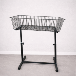 سبد حراجی تنظیمی یک طبقه مشکی