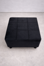 پاف پایه مبلی مشکی کوچک - Image 2