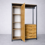 رگال لباس کمد دار چهار کشو am157 - Image 4