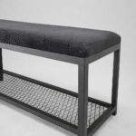 پاف دونفره کف تور _مشکی - Image 2