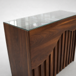 میز پیشخوان ملامین رو شیشه p114 - Image 3