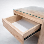 میز پیشخوان ملامین رو شیشه p115 - Image 2