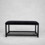 پاف دونفره کف تور _مشکی