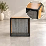 میز پیشخوان چوب و فلز