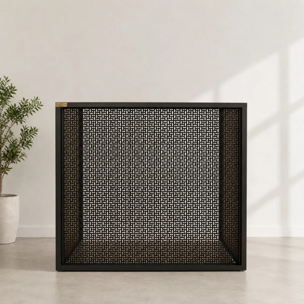 میز پیشخوان چوب و فلز p120 - Image 1
