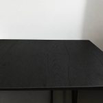 چوب 90*30 رنگ مشکی قفسه طبقاتی