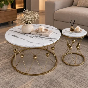 میز عسلی طرح سنگی
