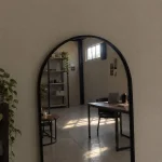 آینه دفرمه مشکی